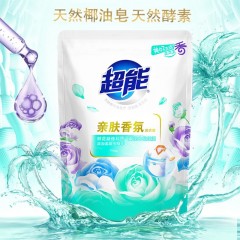 超能洗衣液鲜艳亮丽袋装6件套 4.6斤（1kg+100g*3+500g*2）