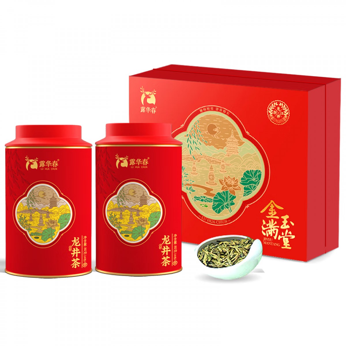 金玉满堂.龙井茶160g