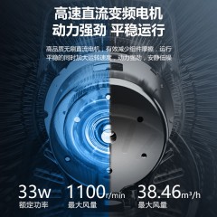 美的（Midea）直流变频遥控落地扇强风3级加速13米远距送风轻音柔风一级能效熏香驱蚊