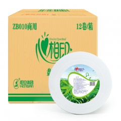 心相印ZB010（箱装）商用茶语三层188米大盘纸卫生纸（12卷）