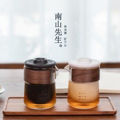 南山先生便携茶具 办公旅行茶具 日式茶具套装 禅风白